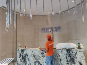 高潔雅辦公室甲醛治理案例:卓越城